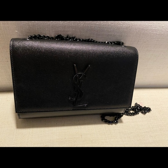 black small kate chain bag